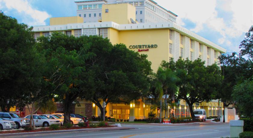 Courtyard Miami Coral Gables Hotell Eksteriør bilde